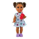 Barbie Teacher Doll (Blonde), Toddler Doll (Brunette), With Accessories