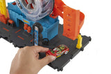 Hot Wheels City Super Twist Tire Shop Playset
