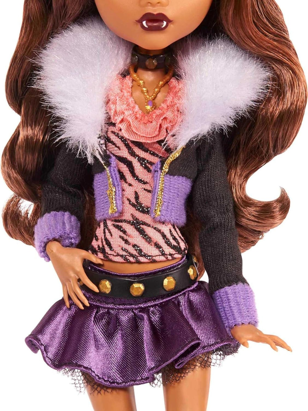 Monster High Clawdeen Wolf Reproduction Doll With Doll Stand & Accessories
