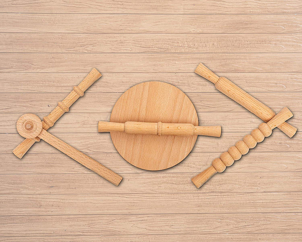 Hilife Clay Time Rolling Pin And Board