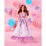 Barbie Signature Birthday Wishes Collectible Doll in Lilac Dress With Giftable Packaging