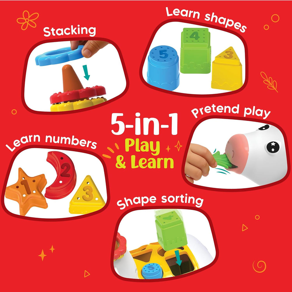 Imagimake Leaps & Bounds - Cow Shape Sorter