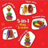 Imagimake Leaps & Bounds - Stacking Pots