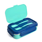 YOUP CANDY-850 ml Stainless Steel Insulated Peppa Pig Lunch Box with Fork & Spoon