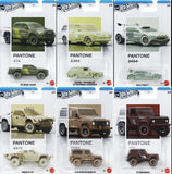 Hot Wheels 2026 Silver Series Pantone - Set of 6