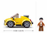 Sluban Pull-Back Yellow Cabrio