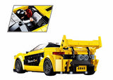 Sluban Model Bricks Racing Car - Yellow