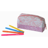 Mirada Cupcake Pencil Case With Markers