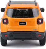 Maisto Diecast Jeep Renegade Orange - 1/24
