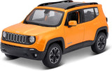 Maisto Diecast Jeep Renegade Orange - 1/24