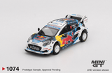 Mini GT 1074 Ford Puma Rally1 #16 M-Sport Ford WRT 2024 Rally Finland 3rd Place