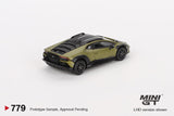 Mini GT Lamborghini Huracan Sterrato - Verde Gea Matt