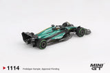 Mini GT 1114 Aston Martin AMR24 #18 Lance Stroll 2024 F1 Canadian GP