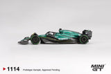 Mini GT 1114 Aston Martin AMR24 #18 Lance Stroll 2024 F1 Canadian GP