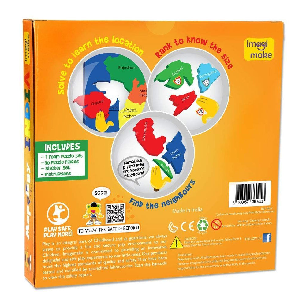 Imagimake Mapology State Of India Map Puzzle