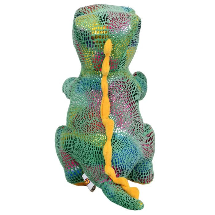 Mirada Super Soft Plush Stuffed Standing Green Foiled Dinosaur Soft Toy -25cm