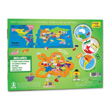 Mapology World With Capitals And Flags