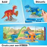 Imagimake Mapology Dino Quest - Brachiosaurus, Pteranodon, Velociraptor