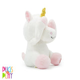 Fuzzbuzz Pugs At Play - Peek-A-Boo Agnes Unicorn