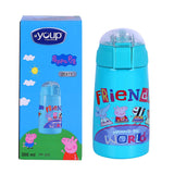 YOUP Stainless Steel Peppa Pig Insulated Double Wall Sipper Bottle Zesty - 300 ml