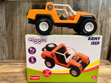Funskool Giggles Army Jeep (Orange)