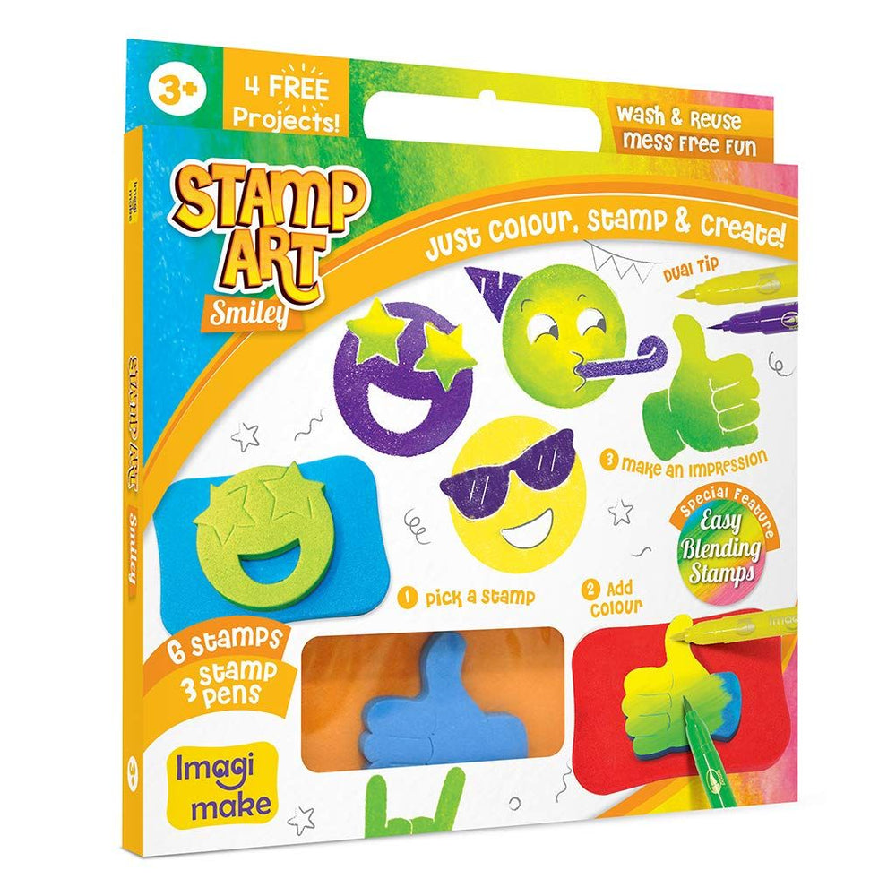 Imagimake Stamp Art Smiley
