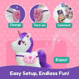 Playshifu ZeeZee The Smart Storyteller - Singing & Talking Unicorn
