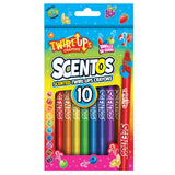 Scentos Scented Twirl-Ups Crayons 10 Pack