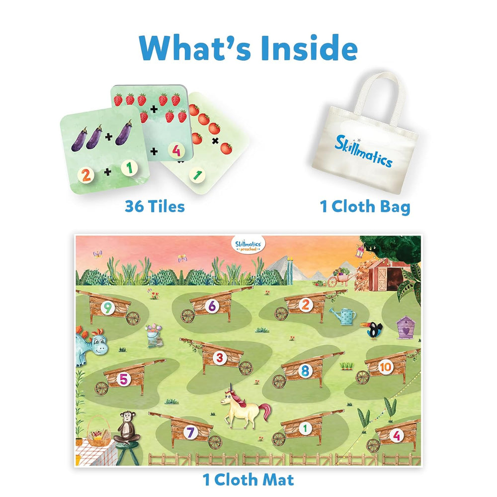 Skillmatics Counting Carts Activity Play Mat