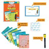 Skillmatics Dots and Mazes - Write And Wipe Activity Mats