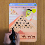 Skillmatics Mind Challenge - Write And Wipe Activity Mats
