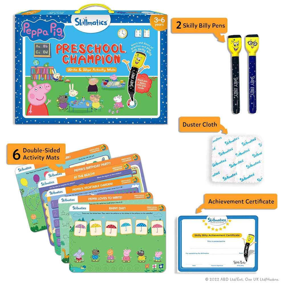 Skillmatics Peppa Pig Preschool Champion