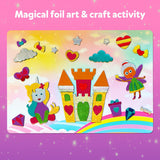Skillmatics Foil Fun Unicorns & Princesses - Magical Art & Craft Activity Set