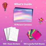 Skillmatics Foil Fun Unicorns & Princesses - Magical Art & Craft Activity Set