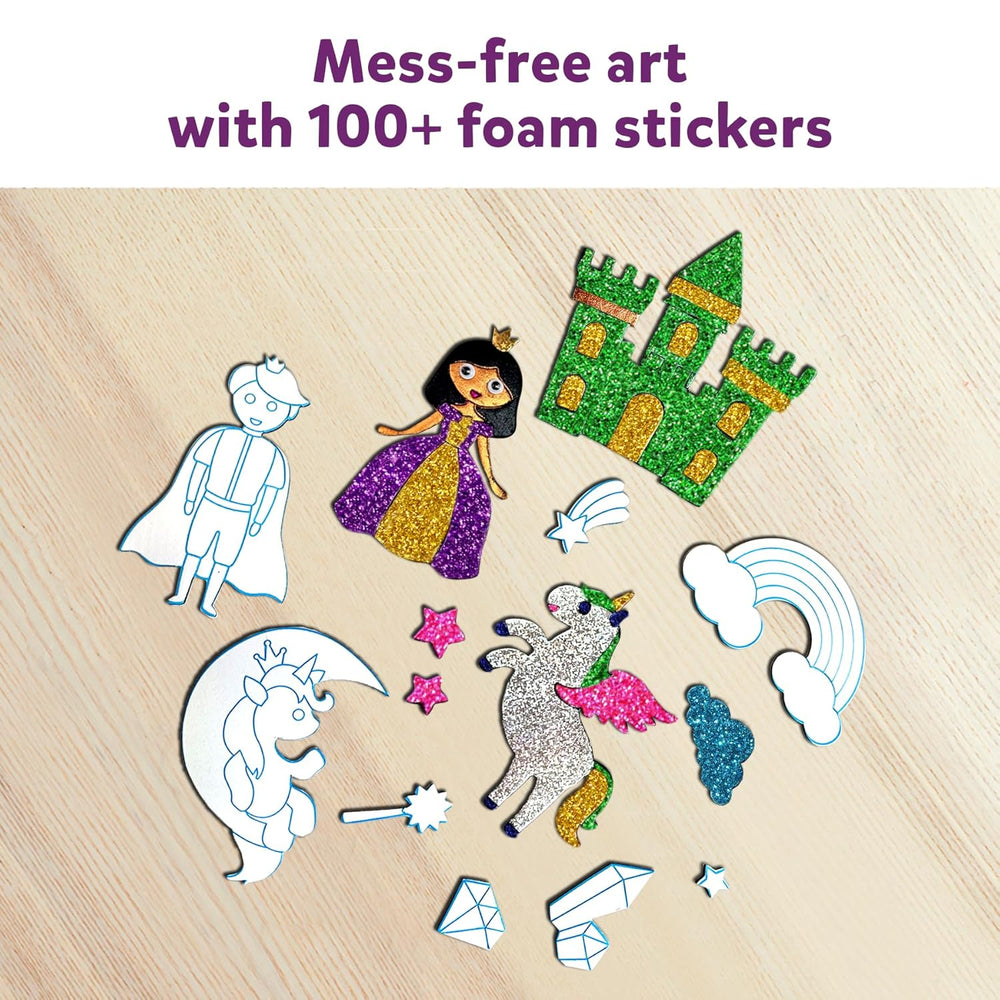 Skillmatics Foil Fun Unicorns & Princesses - Magical Art & Craft Activity Set