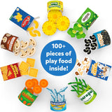 Skillmatics Grocery Set with Play Food Inside