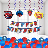 Sparkloon Spiderman Party Decorations Box Pack Of 33