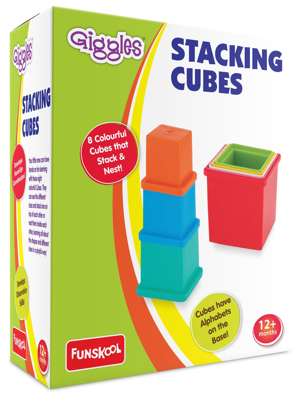 Giggles Stacking Cubes