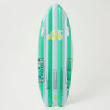 SUNNYLiFE Green And White Color Inflatable Ride With Me Surfboard Float Sea Seeker Ocean