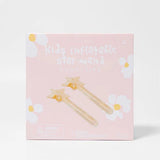 SUNNYLiFE Kids Inflatable Star Wand Princess Swan Gold Set of 2