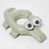 SUNNYLiFE Kids Pool Ring Cookie the Croc Khaki