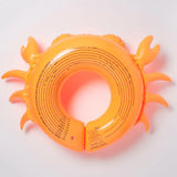 SUNNYLiFE Orange Color Inflatable Kiddy Pool Ring Sonny the Sea Creature
