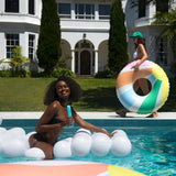 SUNNYLiFE Pool Side Tube Float Pastel Gelato