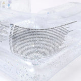 SUNNYLiFE Transparent Color Inflatable Glitter Lilo Chair