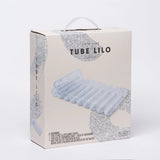 SUNNYLiFE Transparent Inflatable Glitter Lilo Float Tube
