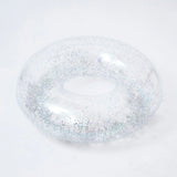 SUNNYLiFE Transparent Inflatable Pool Ring Glitter