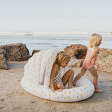 SUNNYLiFE White Color Floral Inflatable Kiddy Pool Mima The Fairy Lemon