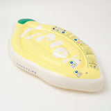 SUNNYLiFE Yellow Color Inflatable Luxe Lie-On Float Limon