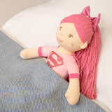 Mirada Super Girl Rag Doll - 38 cm
