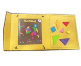 Toykraft Magnetic Tangram Junior - Magnetic Tile Puzzle Game